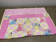 Disney Princess toddler quilted doublesided bedspread 44" x 35"
