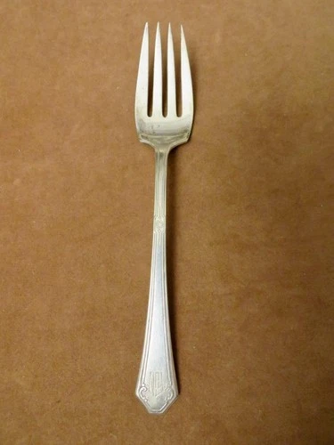 Towle Silver Lady Mary Sterling Salad Fork 6-1/4"L Monogram 29 grams