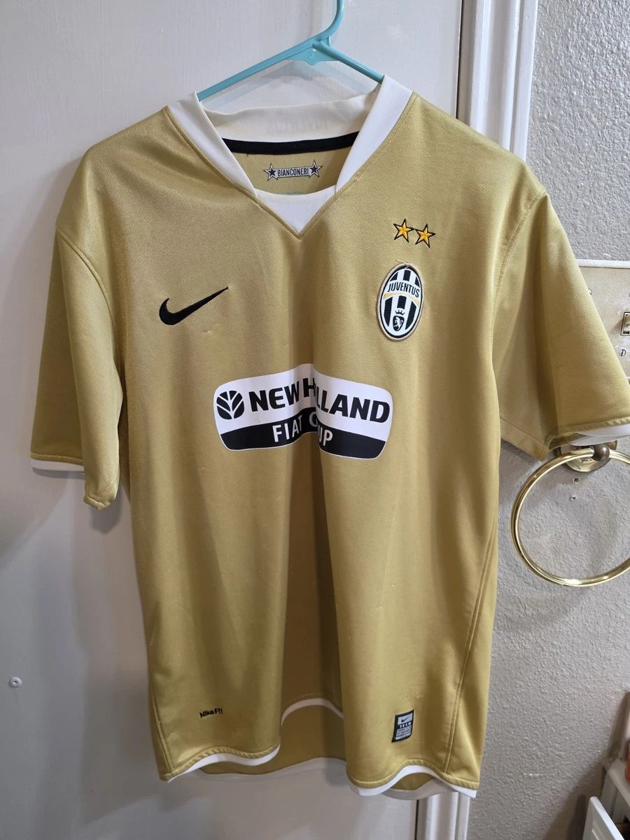 Nike Juventus Gold International Club Soccer Fan Apparel and