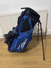 Titleist Hybrid 14 Stadry Waterpoof Golf Stand Bag, Dual Strap, rainhood, good