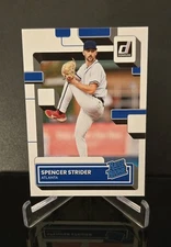 SPENCER STRIDER RC 🔥 2022 Panini Donruss Rated Rookie Baseball Card #76
