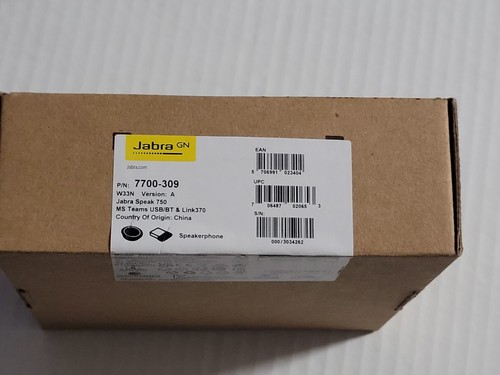 Haut-parleur Bluetooth Jabra Speak 750 UC avec Link 370 7700-309 - Photo 4 sur 5