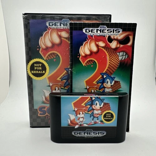 SEGA GENESIS - Sonic the Hedgehog 2 - CIB - TESTED