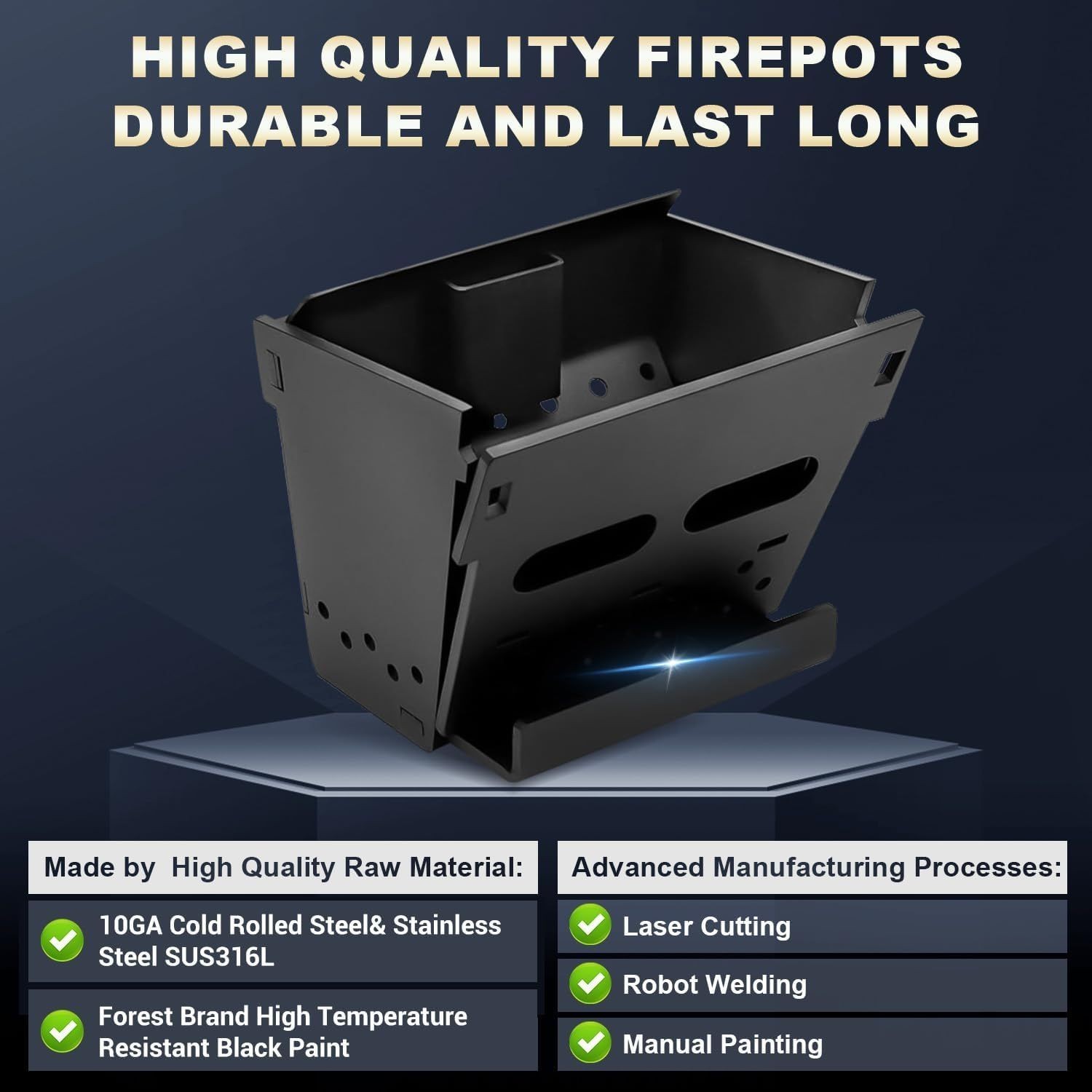 Firepot Replacement for Pelpro & Pleasant Hearth Pellet Stoves Burning Pot