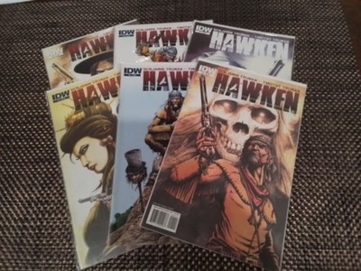 IDW Publishing - ''HAWKEN'' 6pc Complete Set. 2011. UNREAD. 