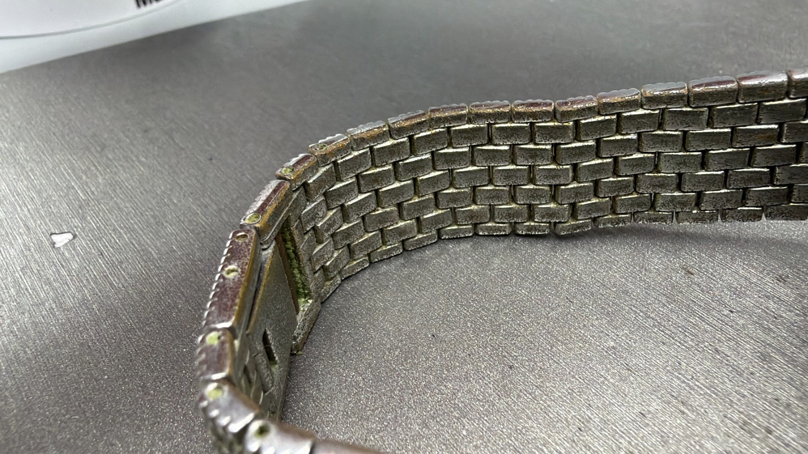 Valentino Roman Watch Unisex 31m Silver Dial Silver Tone Gem Set Bezel New Batt thumbnail 14