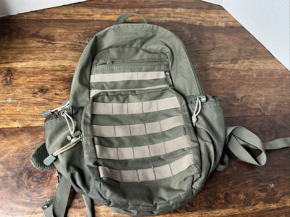 outdoor products Tactical backpack Green | eBay