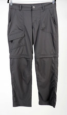 Columbia Convertible Pants Women 8 Short Gray Cargo Omni Shield Straight 29L New