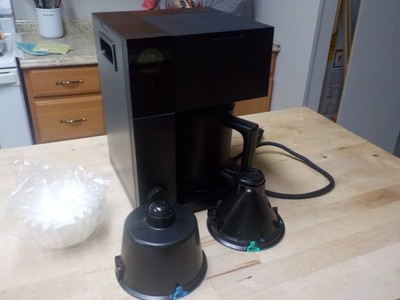 Fellow Aiden Precision Filter Coffee Machine Black 10-Cup Carafe Auto Shut-Off