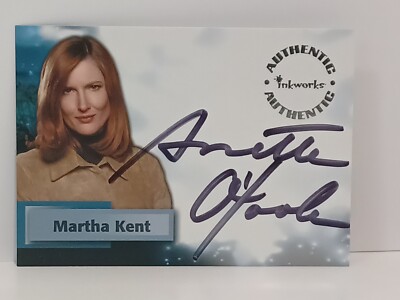 Inkworks SMALLVILLE ANNETTE O'TOOLE as MARTHA KENT AUTOGRAPH CARD #A7