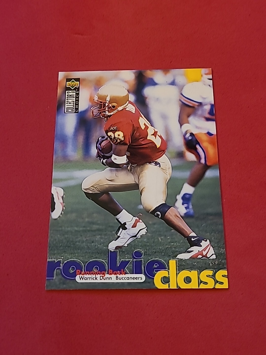 1997 Warrick Dunn ROOKIE RC Upper Deck Collector's Choice #TB8 Rookie Class