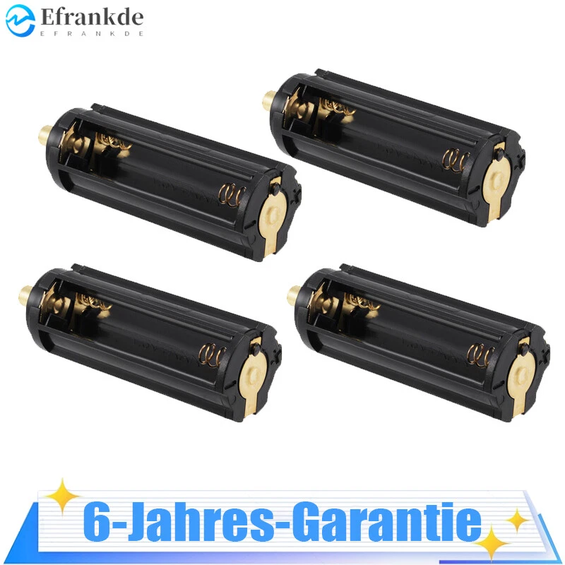 10x AAA-Batteriehalter – 3er-Slot Für 1,5V, 4,5V Ausgang – Für Taschenlampen & Geräte – Metallfedern, Kompakte Größe