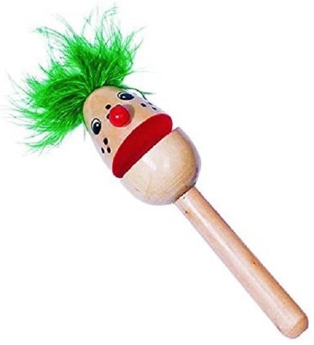 Holzspielzeug, Kleinkind, Musikinstrument,  Klapperkopf ab 4+ goki 53999 - Bild 1 von 3