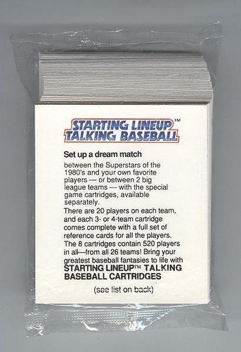 1988 STARTING LINEUP TALK BASEBALL 40-CARDS SIGILLATO IN FABBRICA (COME NUOVO) SCARSO * - Foto 1 di 2