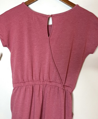 Old Navy NEW Girls French Terry One Piece Jumpsuit Rose Pink Soft Comfy Sz XL - Picture 6 of 6
