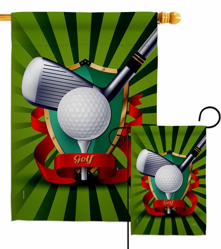 Swing Golf Garden Flag Sports Decorative Gift Yard House Banner - 第 1/17 張圖片