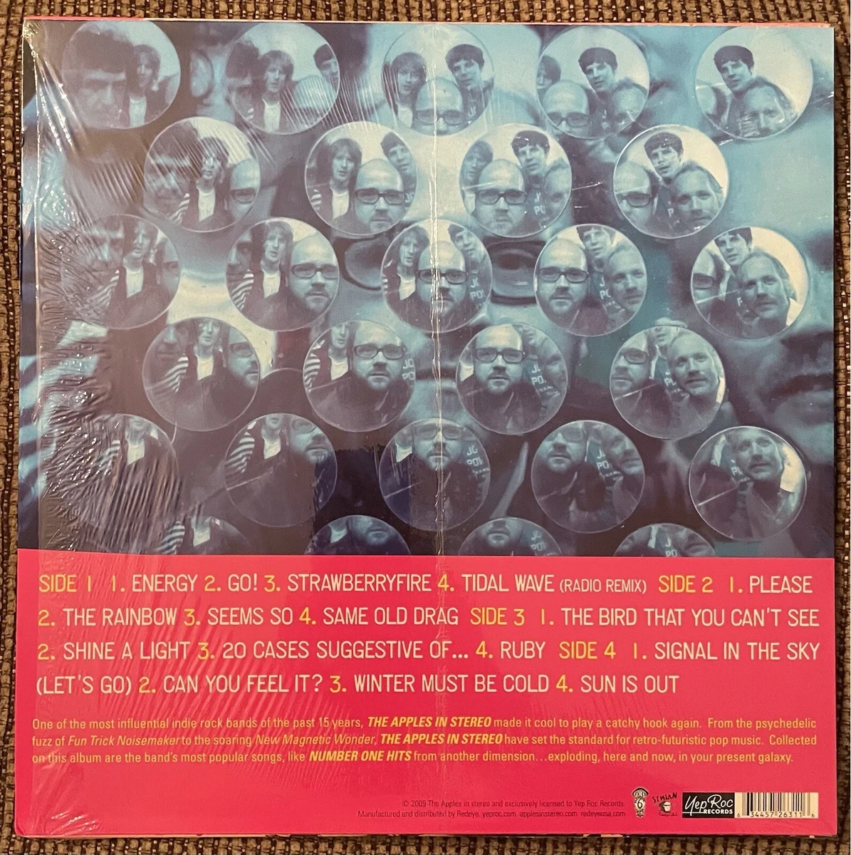 THE APPLES IN STEREO #1 Hits Explosion 2x 12” Vinyl LP 180 gram 2009 Deluxe THE APPLES IN STEREO #1 Hits Explosion 2x 12” Vinyl LP 180 gram 2009 Deluxe