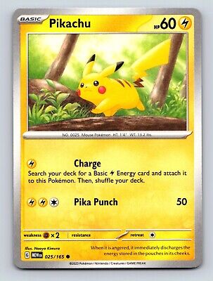 Pikachu HP 60 Pika Punch Attack Rarity Yellow Colorful Pikachu HP 60 Pika Punch Attack Rarity Yellow Colorful