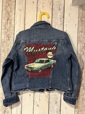 Vintage Reworked Jacket Ford Mustang For Kids