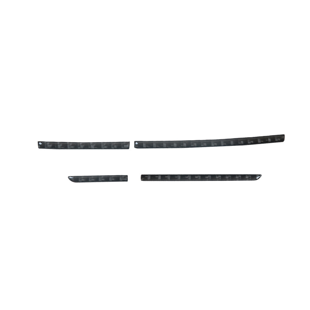 XIN Real Carbon Fiber Console Ashtray Box Cover Trim For 2008-2012 Honda Accord Coupe – Gloss Black 2-Piece Set