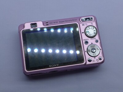 Sony Cyber-Shot DSC-W130 /W120 / 8.1MP / CCD Digital Camera - Pink