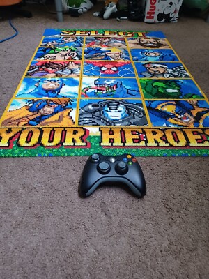 Marvel vs Capcom Perler Art Piece Huge rave edm plur edc