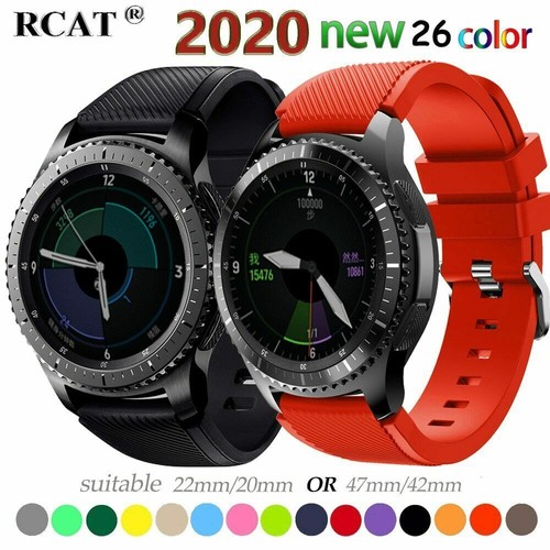 Cinturino di ricambio Samsung Gear S3 Frontier/Classic Huawei watch gt/gt2 amazfit bip - Foto 6 di 6
