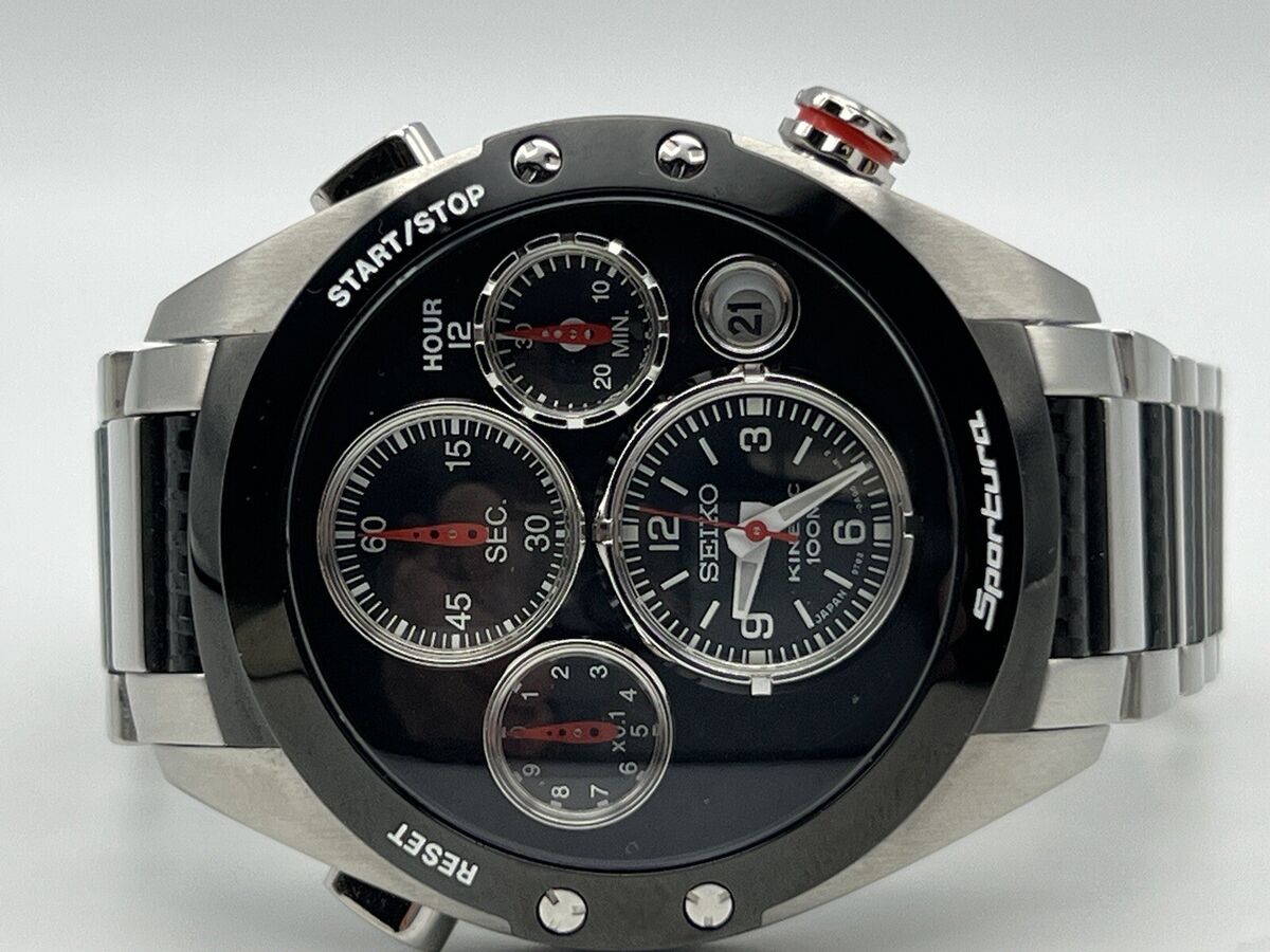 Seiko SLQ021 Sportura Ultimate Kinetic Chronograph Honda F1 Seiko SLQ021 Sportura Ultimate Kinetic Chronograph Honda F1