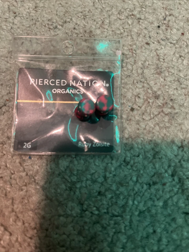 Pierced Nation - Tapones acampanados dobles Organics 2g Foto 2 de 3