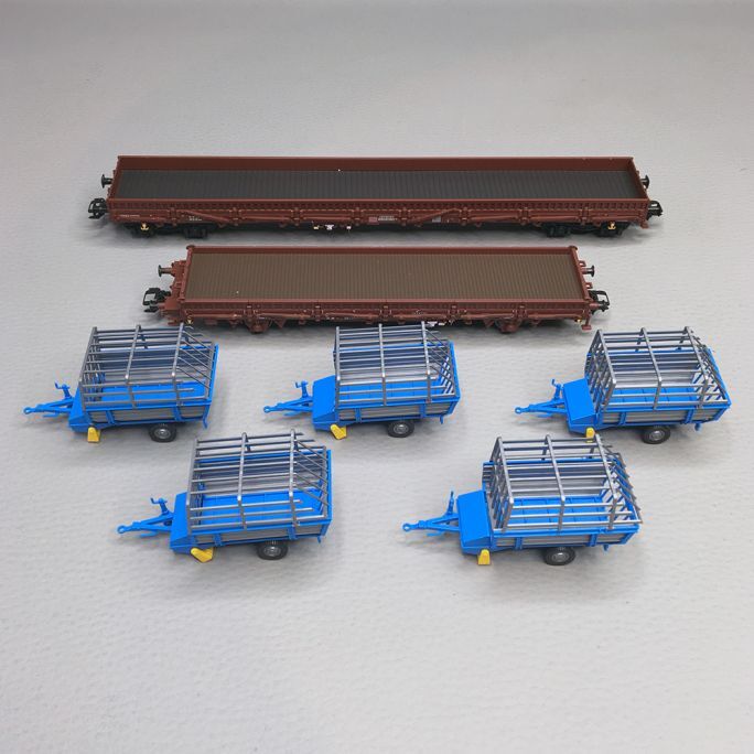 Coffret Märklin wagons marchandises d'exception DB AG Ep. VI