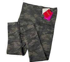 Spanx Leggings Cropped Lamn Desert Camo Seamless Sage Green Women Sz M NWT 68