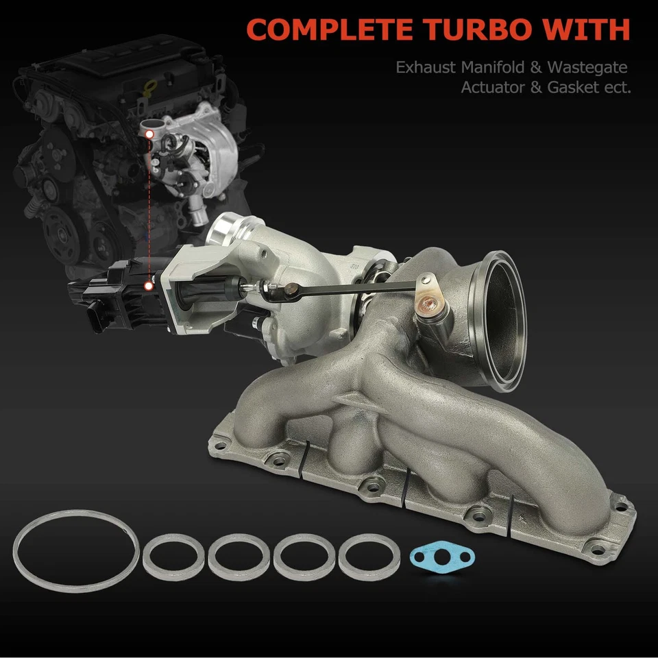 Turbocompresor para BMW 328i GT xDrive 428i Gran Coupé 528i xDrive X1 228i Z4 Foto 2 de 4