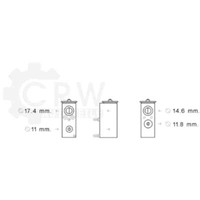 Prasco Expansionsventil Klimaanlage R 134A FüR Peugeot 508 Sw I 8E_ 8D_