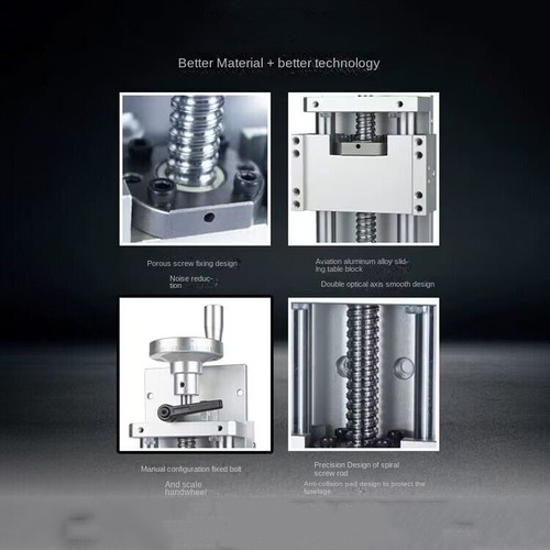 High Precision Linear Guide Slider Ball Screw Cross Module Bearing ...