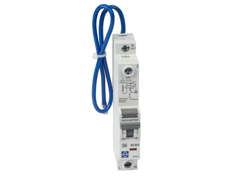 Lewden RCBO-10/30/SP RCBO 10A 30mA 6kA