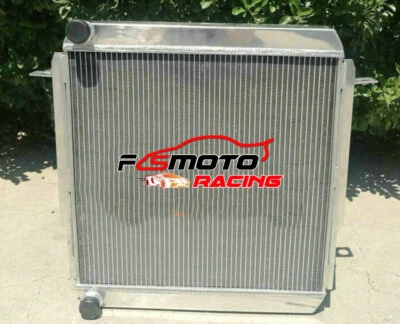 FSMOTO Aluminium Radiateur Pour Toyota Land Cruiser BJ70/BJ71/BJ73/BJ74/BJ75 3.4 84-89