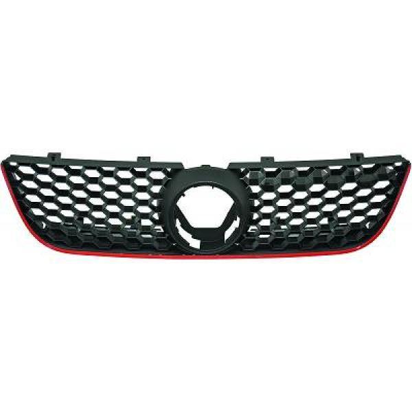 KüHlergrill Passend FüR VW Polo Baujahr 05-09 Gti Optik-image
