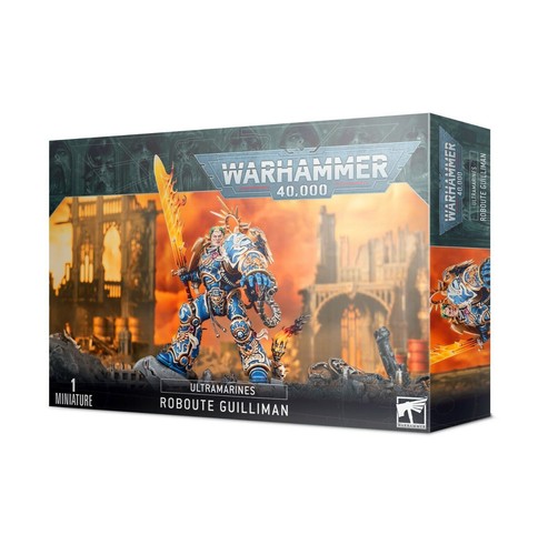 Games Workshop Warhammer 40k: Space Marines - Roboute Guilliman Miniature (99120101327)