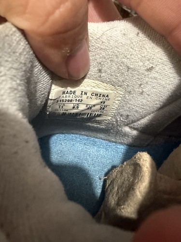 Size 11 - Air Jordan 3 Retro Harbor Blue W Used Condition See Pictures For More - Picture 13 of 22