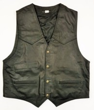 Robuste Lederweste, Motorrad, Kutte- Biker-Rocker-Western-Oldschool