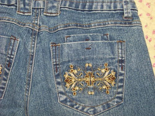 Women's Jolt Stretch denim Low Rise Jeans - Jrs. 3 - Picture 8 of 8