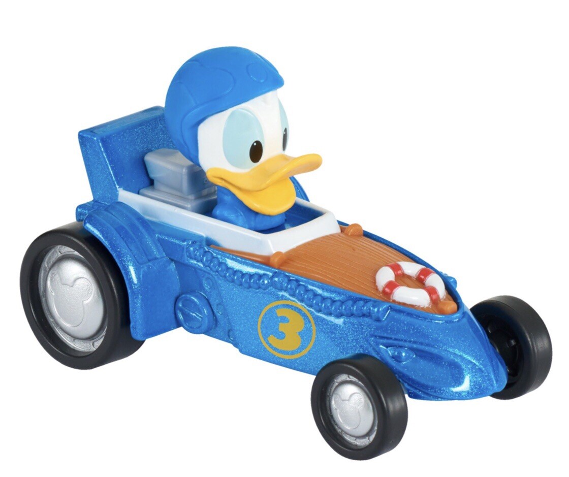 Disney Junior ~ Donald's Roadster~ Diecast ~ New in Package ~ 3