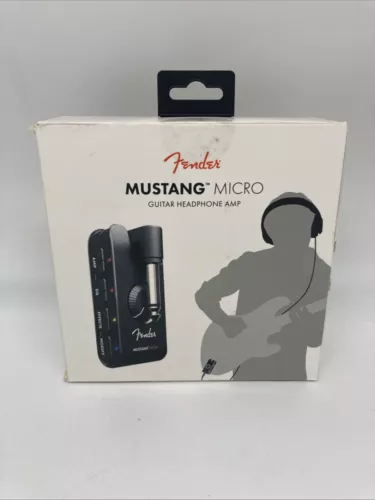 Fender Mustang Micro Headphone Guitar Amp Brand New Sealed in Box
