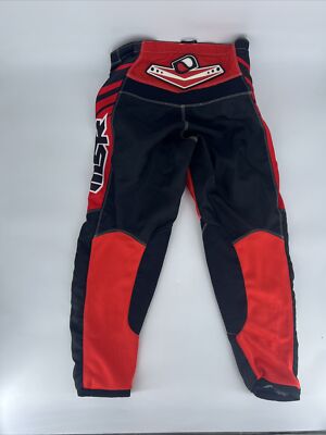 MSR AXXIS Racing Pants, Motocross, Off road, Men's 32 Waist, Red
