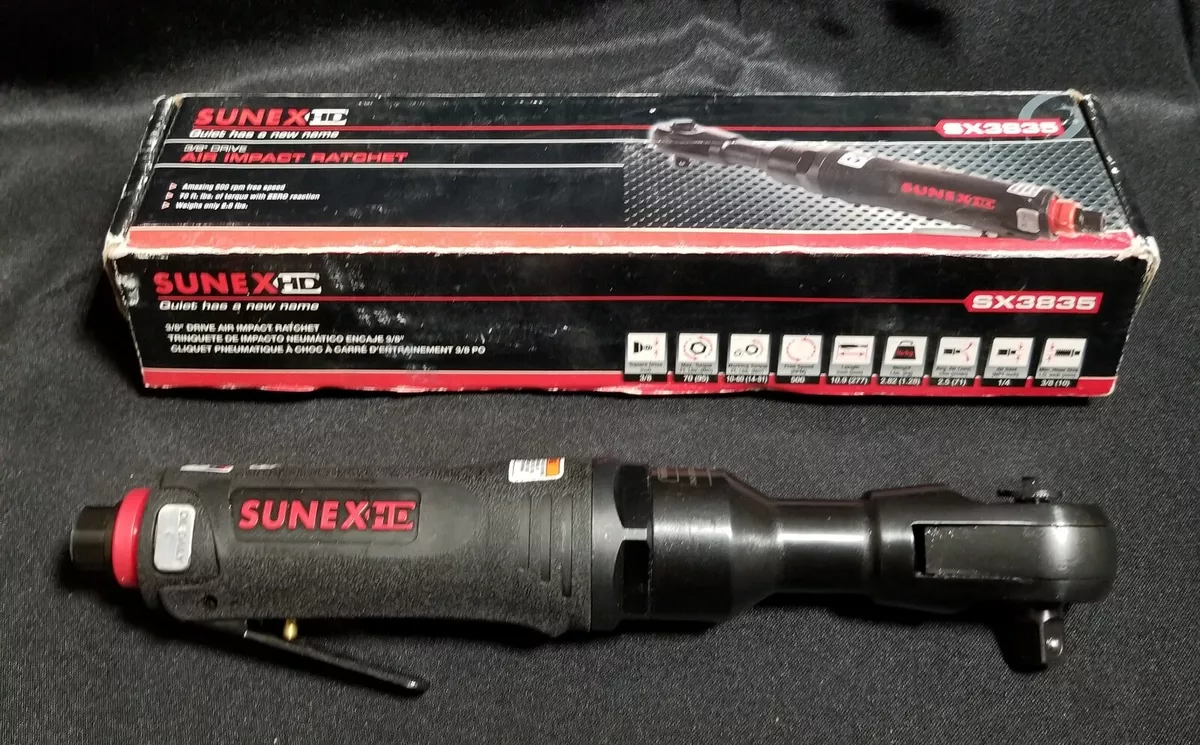 Sunex Tools SX3835 HD 3 8 Inch Air Impact Ratchet Wrench eBay