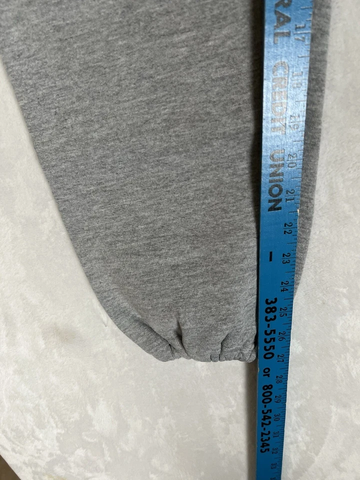 Vintage Blank Gray Russell Athletic Sweatpants Youth XL Made In USA Joggers - Image 2 of 4