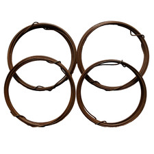 4 Coils/rolls 18 gauge PRIMITIVE RUSTY TIN WIRE - 60 Feet Total Holiday Crafts