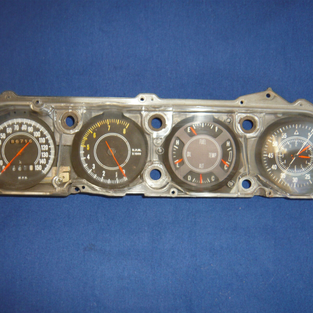 Cuda Challenger Rallye Gauges