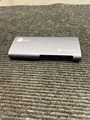 Used SIIG Thunderbolt Docking Station JU-DK0G11-S1