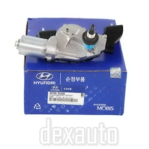 Motor limpiaparabrisas y acoplamiento trasero 987001H300 para Hyundai Tucson 2010-2017 Foto 4 de 4